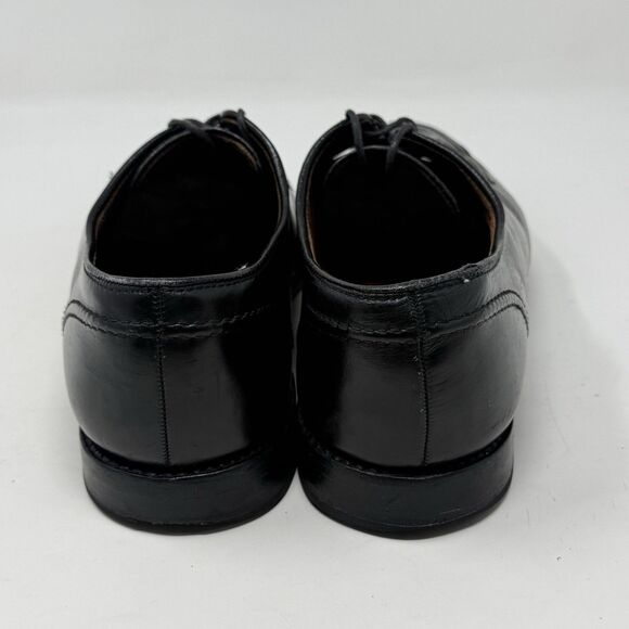 Allen Edmonds Lasalle Derby Shoes Mens 10.5 D Black Leather Split Toe Dress main image 6